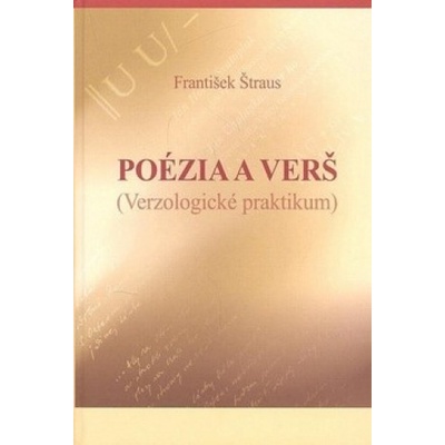 Poézia a verš - František Štraus