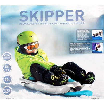 Merco Skipper Plastové boby titan modrá