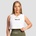 GymBeam Дамски топ Combat White L