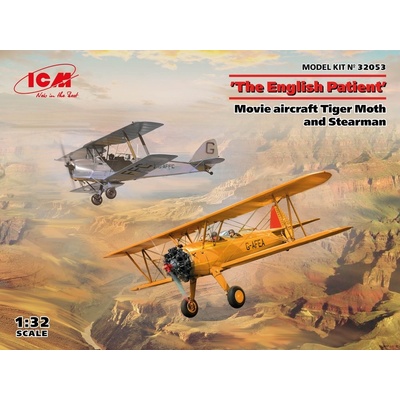 ICM The English Patient Tiger Moth & Stearman 1:32