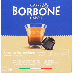 Caffè Borbone Кафе капсули Caffè Borbone Crema Superiore за Dolce Gusto, 16 бр