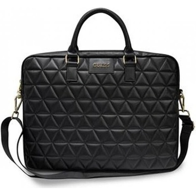GUESS Quilted 15" 3700740469323 eko koža čierna