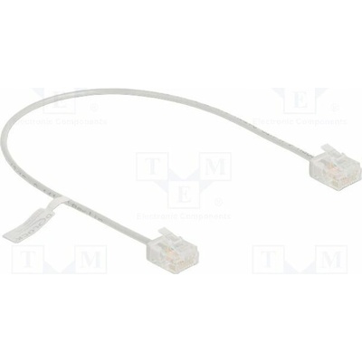 Delock 80756 Patch U/UTP Kat: 6 RJ45 vidlice z obou stran 0,3m