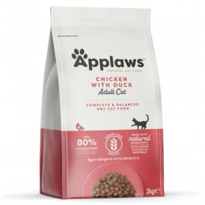 Applaws Adult, Chicken with Extra Duck GRAIN FREE - храна за котки над 1 година с 80% пиле и патица 7, 5 кг 4304