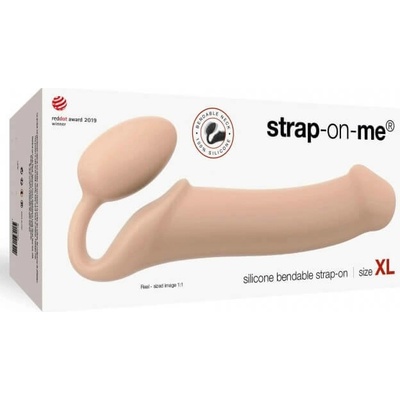 Strap-On-Me Semi-Realistic Bendable Strap-On Body Color XL Pripínací Penis