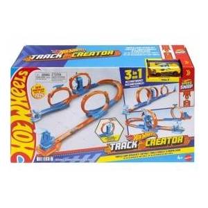 Mattel Track Creator Triple Loop Pack and 1: 64 Toy Car - JDW39