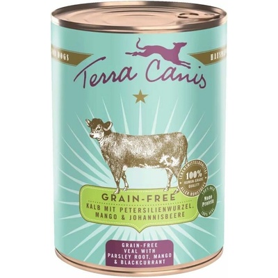 Terra Canis Grain-free Veal with parsley root mango & blackcurrant 400 g