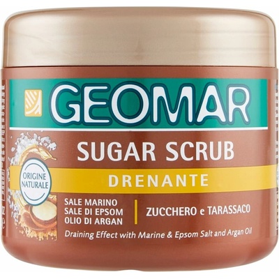 Geomar Draining sugar thalasso scrub cukrový drenážny peeling 600 g