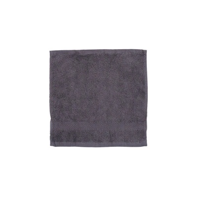 Towel City Ručník na obličej TC001 Steel Grey 30 x 30 cm
