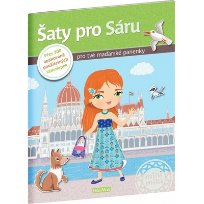 Šaty pro Sáru - kniha samolepek