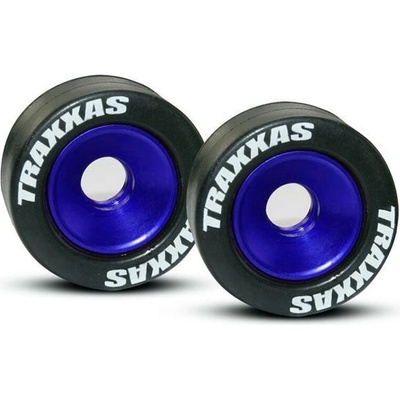 Traxxas Колела алуминиеви за ролка Traxxas Wheels, aluminum (blue-anodized) (2)/ 5x8mm ball bearings (4), TRX5186A (TRX5186A)