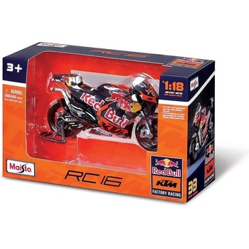 Maisto Мотор Moto GP KTM Red Bull Racing 1: 18 (1012506F)