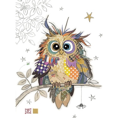 Luxusní přání G042 BUG ART - OTTO OWL