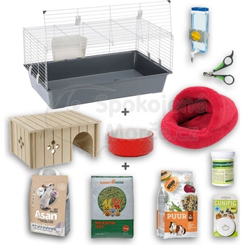 SpokojenéMorče Startovací set STANDARD BASIC červená