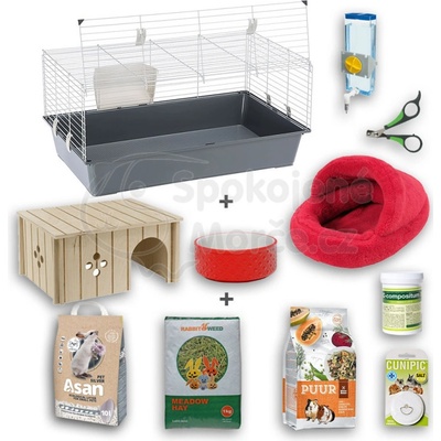 SpokojenéMorče Startovací set STANDARD BASIC červená