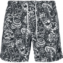 Urban Classics UC AOP Swim Shorts black