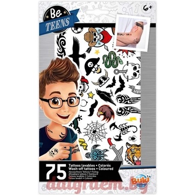 Buki France Бъди тийнейджър - 75 татуировки за момчета buki ta006 (bkta006)
