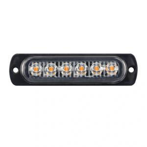  Габарит бял 6 LED FR0172B 12-24V 92mm