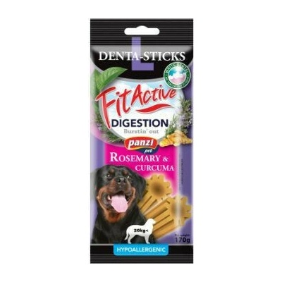 Panzi FitActive Denta Sticks Hypoallergenic Digestion L maškrta psy pre 170 g