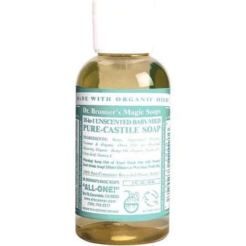 Dr. Bronner's Bez vône-Baby-Mild tekuté mydlo 59 ml
