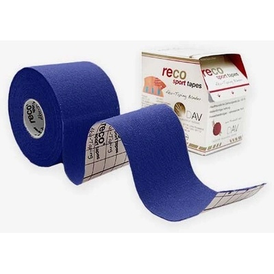 Reco Tape tejpovací páska tmavě modrá 5 cm × 5 m