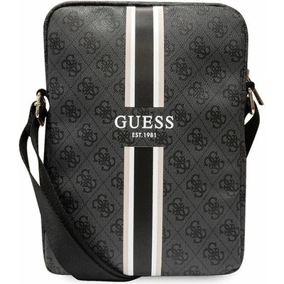 GUESS Чантичка за таблет Guess GUTB10P4RPSK 10", черна / черна, 4G Stripes Tablet Bag (GUE002897-0)