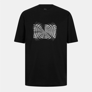 Armani Exchange Тениска Armani Exchange Men's T-Shirt - Black
