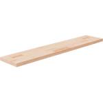 vidaXL Дъска за рафт, 100x20x2, 5 см, необработен масивен дъб (342937)