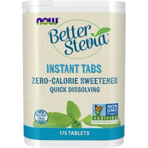 NOW NOW Better Stevia Instant Tabs, 175 Tablets - fitnesdobavki - 23,27 лв