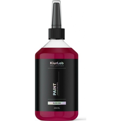 KiurLab Pro Leather And Vinyl Paint Blood Red 250 ml