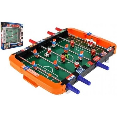 Teddies Futbal stolný plast/kov spoločenská hra v krabici 37x34,5x6cm