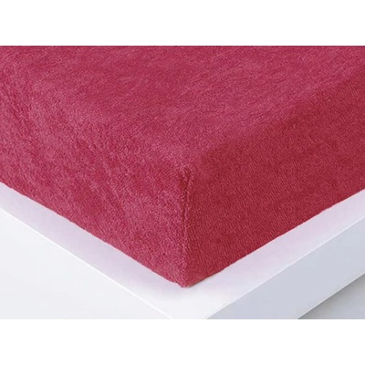 Xpose Froté prostěradlo Exclusive malinové 120x200