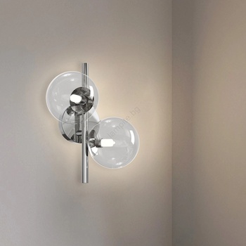 Onli - Стенно осветително тяло KIMBERLY 2xG9/6W/230V лъскав хром (OL0544)