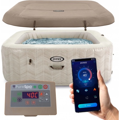 INTEX 28472 Pure Spa Chevron Deluxe – Zboží Dáma