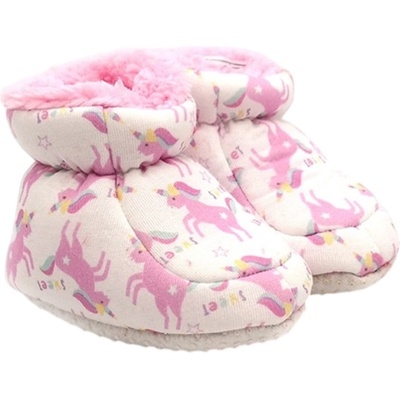Funny Baby Бебешки буйки Funny baby - Unicorn, размер 17, 4-8 м, розови (7366-31)