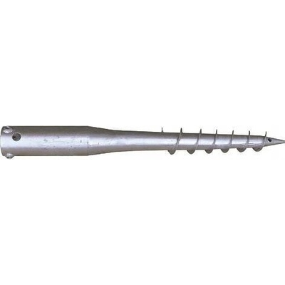 Skrutka zemná GSA02, Zn, A 550x60x1,7 mm, 3xM8