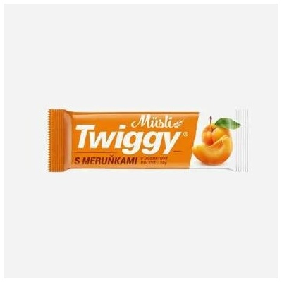 Twiggy Müsli ovocná s meruňkami v jogurtové polevě 12 x 30 g