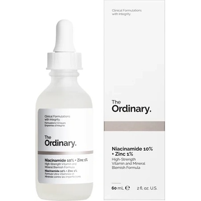 The Ordinary Niacinamide 10% + Zinc 1% озаряващ серум за лице за жени 60 мл