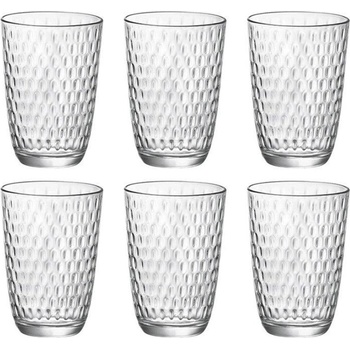 Bormioli Rocco ЧАШИ ЗА ВОДА slot 390ml 6БР (580507vna021990)