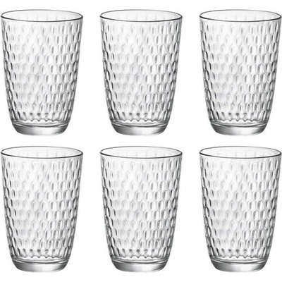 Bormioli Rocco ЧАШИ ЗА ВОДА slot 390ml 6БР (580507vna021990)