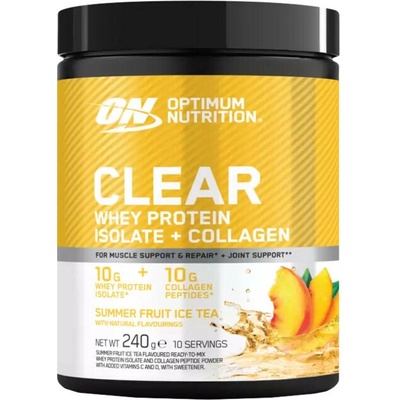 Optimum Nutrition Clear Whey Protein Isolate + Collagen 240 g