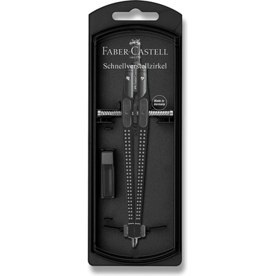 Faber-Castell Grip Quick-Set 2001 744340 kružítko černé