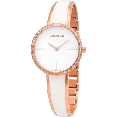 Calvin Klein Дамски часовник Calvin Klein Seduce Seduction K4E2NX1T, Бял (K4E2NX1T)