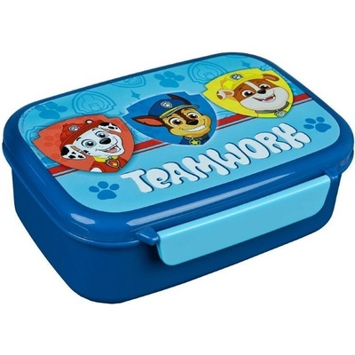 Scooli Paw Patrol desiatový box s plastovou prepážkou 18 x 14 x 6 cm