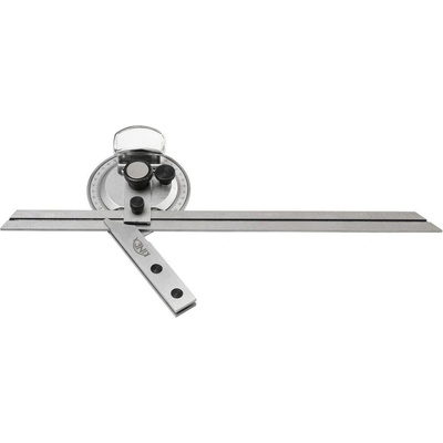 K-MET Универсален ъгломер с лупа K-MET 1093 - 4 рамена (80, 150, 195, 300 mm) (1093)