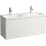 Laufen Lani - Шкаф за мивка, 118x45x52 cm, 4 чекмеджета, гланцово бяло H4035741122611 (H4035741122611)