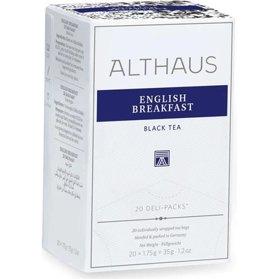Althaus Черен чай Althaus - Английска закуска Deli Pack 35 г