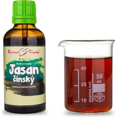 Jasan čínský tcm pavlovy bylinné kvapky tinktúra 50 ml