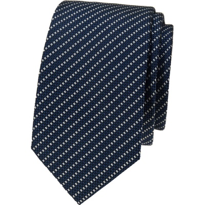 Avantgard Kravata Slim Lux 571-22504 modrá