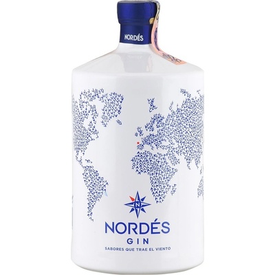 NORDES ATLANTIC GALICIAN GIN 40% 1 l (čistá fľaša)